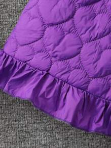 SHEIN 年輕女孩們套裝 - 紫色 - 查看 4
