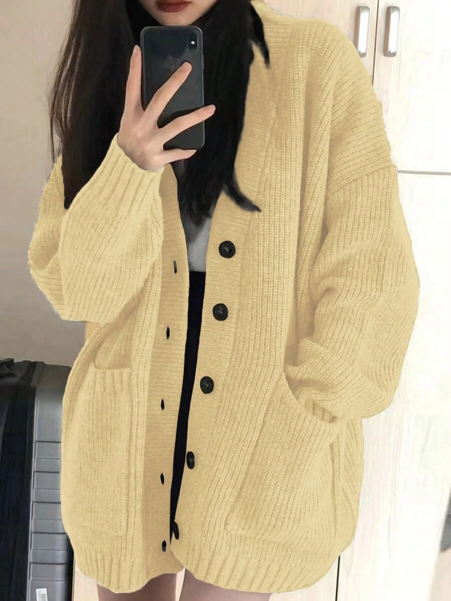 Alicedudu 女士開襟衫 - 米色 - 查看 1