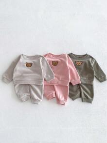 嬰童（男）套裝 - 綠色 - 查看 1