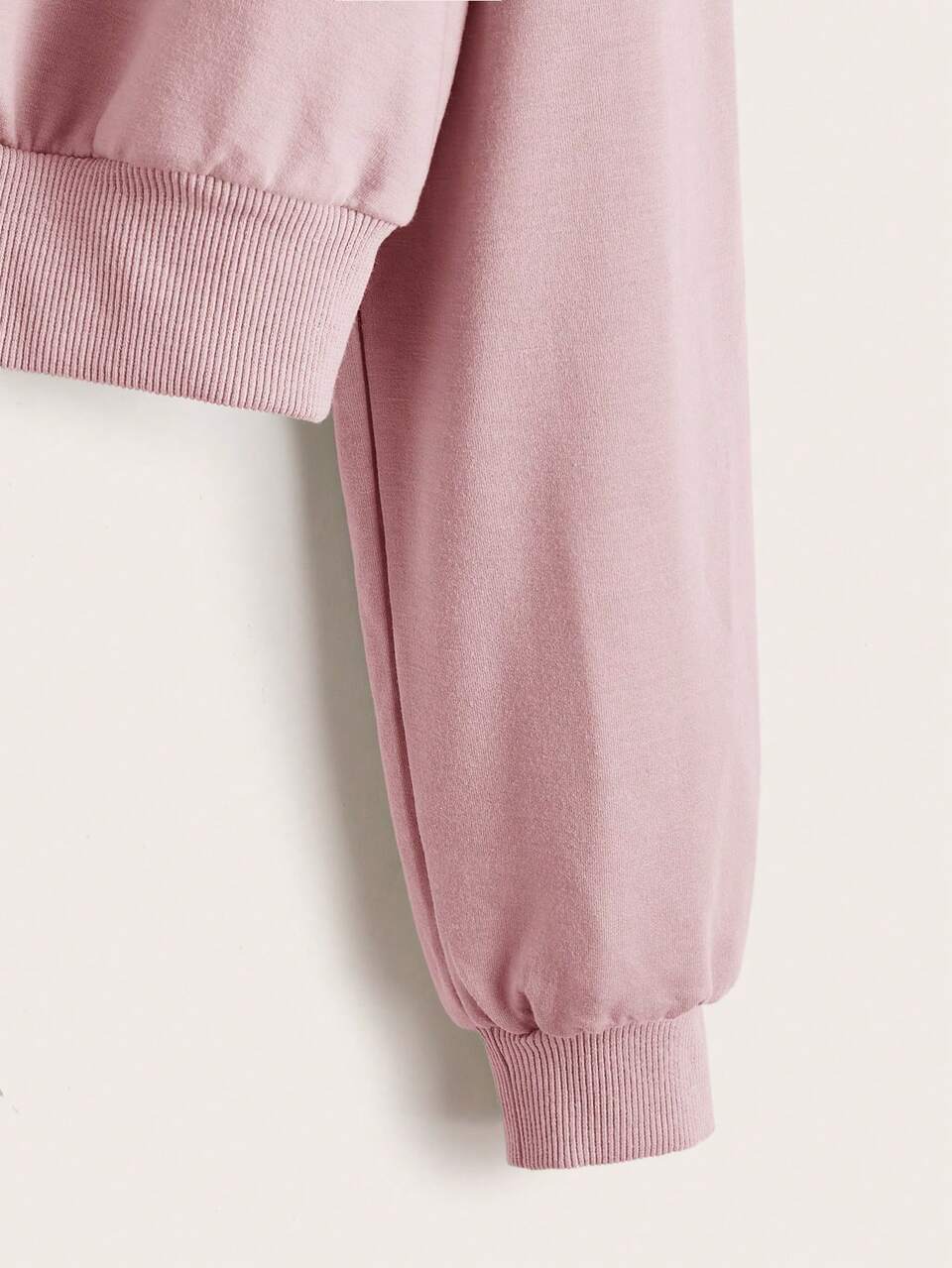 Solid Color Casual Hooded Cardigan With Zipper Closure, Long Sleeves, Suitable For Teen Girls In Spring And Autumn