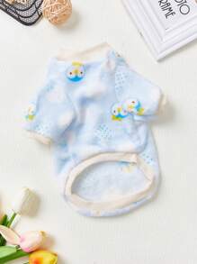 PETSIN 1 Pc Fleece Penguin Printed Pet Without Cap - Multicolor - View 2