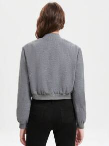 GENKIRA Women Overcoats - Grey - View 2