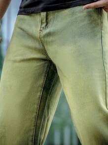 Manfinity EMRG Nam Quần legging thẳng Với Túi xéo - Rửa trung bình - Xem 3