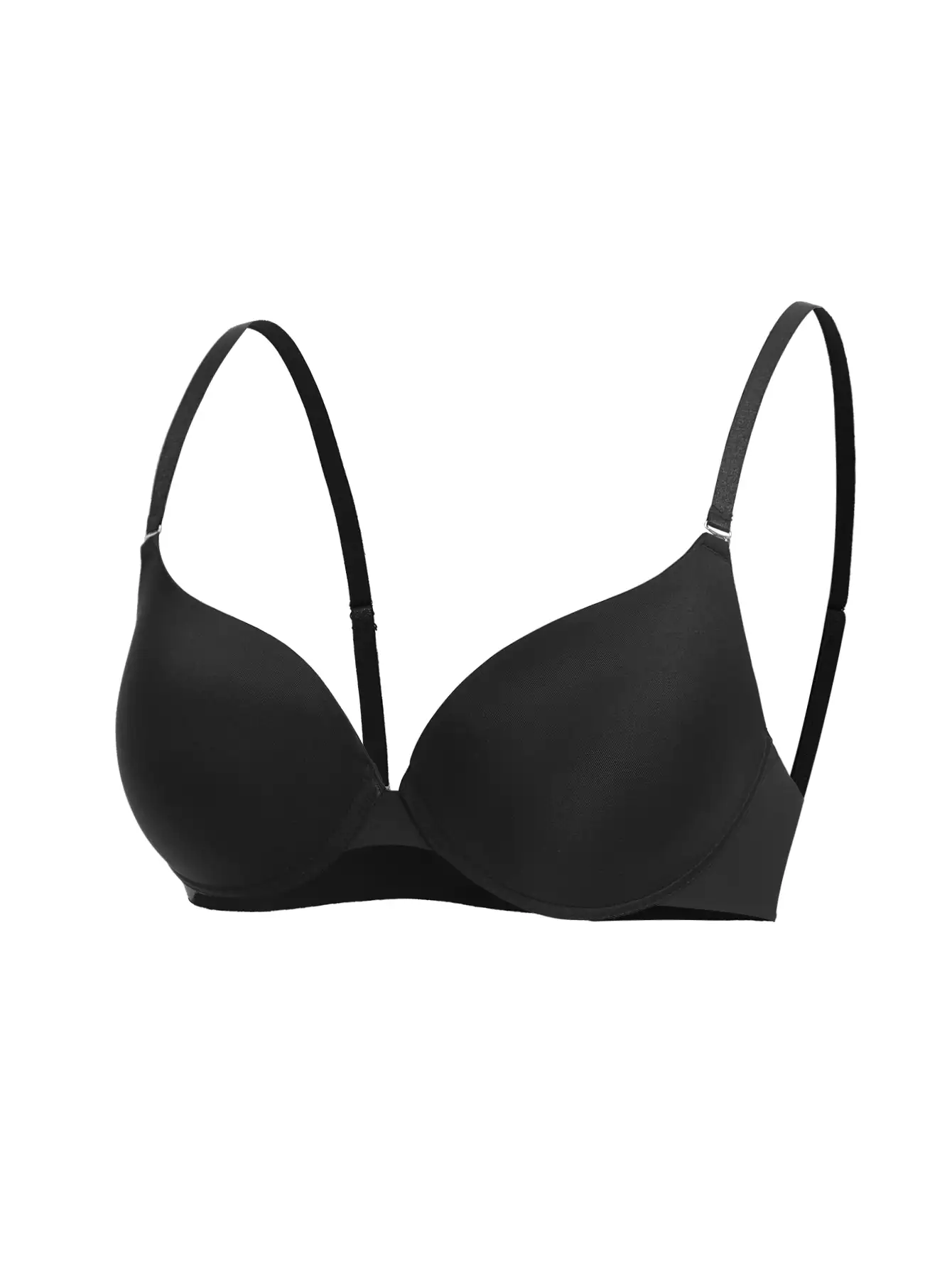Ocili Leisure Solid Underwire Bra - Black - View 9