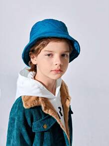 SHEIN Sombrero de cubo/Sombrero de cubo para niños