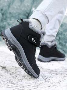 Botas De Nieve Para Mujer - Negro - Ver 3