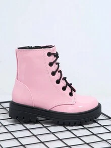 兒童靴子 - 粉色 - 查看 4