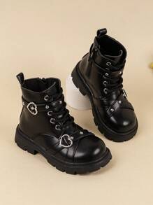 Girls' Shoes Boots, New Summer Short Boots For Children, Spring/autumn, Princess/show/motorcycle Style, Winter