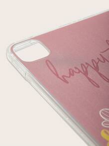 Artistikally Yours 1 pieza Funda compatible con iPad con letra con estampado de figura TPU - Multicolor - Ver 2