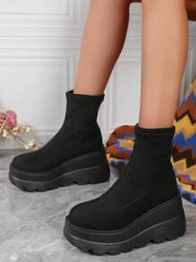 靴子 - 黑色 - 查看 1