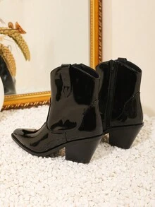 Botas cowboy - Negro - Ver 3
