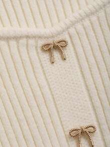 DAZY Scoop Neck Ribbed Knit Asymmetrical Hem Sweater,Long Sleeve Tops,Fall Women Clothes Crop Women Tops