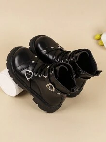 Girls' Shoes Boots, New Summer Short Boots For Children, Spring/autumn, Princess/show/motorcycle Style, Winter