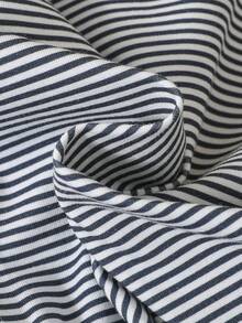 SHEIN Baby Boy Striped Print 2 In 1 Tee - Multicolor - View 4