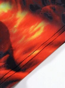 Manfinity LEGND Men 3D Lion Print Tee - Multicolor - View 5