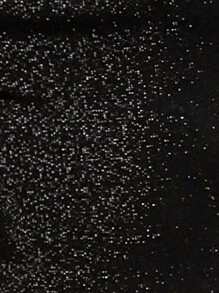 Allurite 垂領露背喇叭繞頸連體褲 - 黑色 - 查看 3