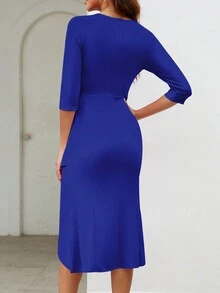 Robe - bleu indigo - Voir 2