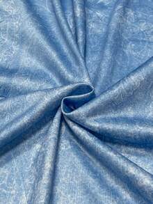 Áo khoác nữ Hoa Giải trí - Màu xanh lam - Xem 4