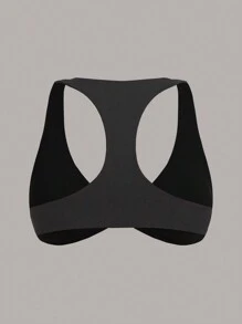 Easithlete 2 piezas Sujetador deportivo unicolor girante delantero - Multicolor - Ver 5