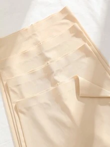 4件平角褲 - 杏色 - 查看 4