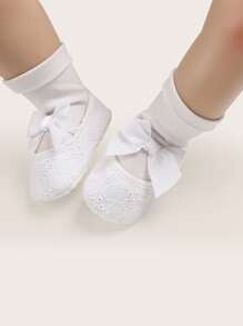 Baby Girl Bow Trang trí căn hộ - trắng - Xem 1