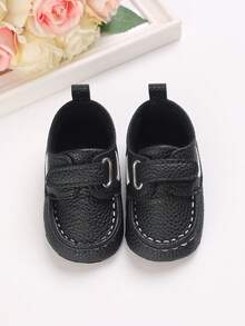 Baby Hook-and-loop Fastener Sneakers - Black - View 6