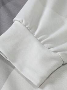 Manfinity LEGND 男士漸變色圓領運動衫和運動褲 - 灰色 - 查看 4