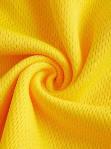 3 piezas Top tank deportivo con abertura escalonada delantero - Multicolor - Ver 3