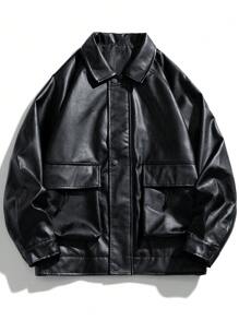 Chaqueta de hombres - Negro - Ver 1