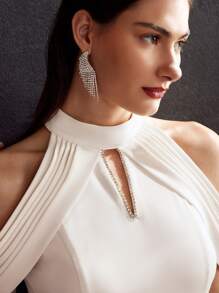 MOTF PREMIUM 冷肩隱形背心上衣 - 白色 - 查看 3