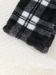 Teen Boy Plaid Print PJ Set