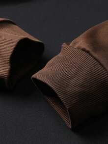 動物 撞色 字母男士運動衫