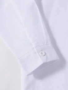 Tween Boy 1pc Button Front Waistcoat & 1pc Suit Pants - Blue - View 7