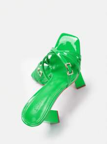 Women's Fashion Open Toe High Heel Sandals For Summer Outdoor Wear