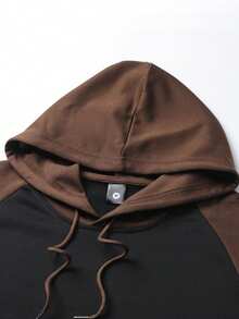 動物 撞色 字母男士運動衫