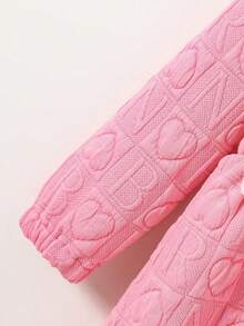 SHEIN 女大童前蝴蝶結半排扣前蝴蝶結洋裝 - 彩色 - 查看 6