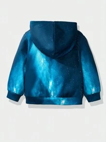 SHEIN Áo nỉ in hình sói 3D cho bé trai - Nhiều màu - Xem 2