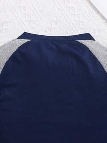 Baby Boys Bear Print Raglan Sleeve Sweatshirt - Multicolor - View 3