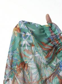 Soleia Bộ đồ hai mảnh nữ Buộc lại Quần paper-bag Nhiệt đới Boho - Nhiều màu - Xem 9