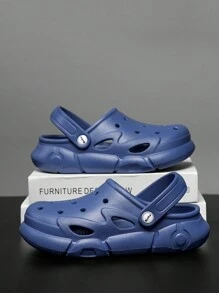 Kids' Beach Hollow Out Slippers, Blue For Boys - Blue - View 1