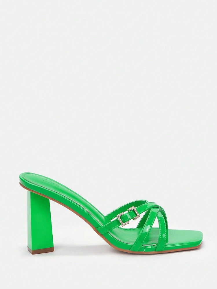 Women's Fashion Open Toe High Heel Sandals For Summer Outdoor Wear
