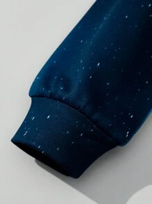 SHEIN Áo nỉ in hình sói 3D cho bé trai - Nhiều màu - Xem 3