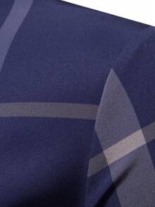 Manfinity Mode 男士格紋印花襯衫 - 彩色 - 查看 5