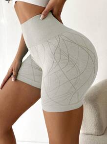 4入組寬腰帶運動短褲