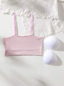 SHEIN 5pcs Solid Wireless Bralette - Multicolor - View 4