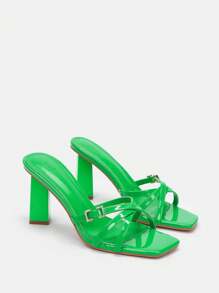 Women's Fashion Open Toe High Heel Sandals For Summer Outdoor Wear