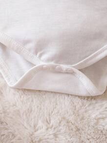 SHEIN 女嬰聖誕圖案荷葉邊連身背心&網紗半身裙＆ 頭巾&腿部保暖套 - 彩色 - 查看 8