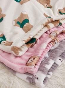 3pcs Cartoon Graphic Sleep Pants - Multicolor - View 3