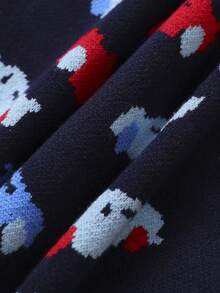 SHEIN 男小童車圖案前紐扣開襟衫 - 彩色 - 查看 4