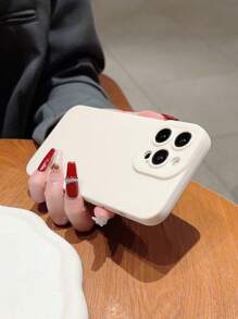 SHEIN White Phone Case - Beige - View 2